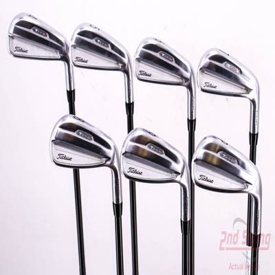 Titleist 2021 T100S Iron Set 4-PW True Temper AMT White S300 Steel Stiff Right Handed 39.5in