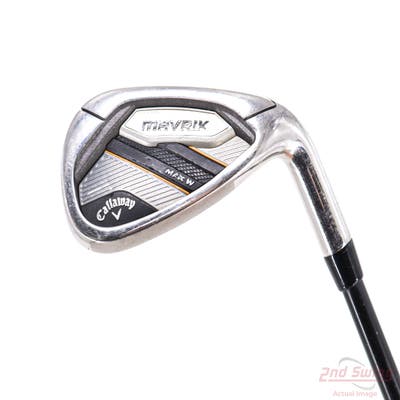 Callaway Mavrik Max Womens Single Iron Pitching Wedge PW UST Mamiya Helium Black 5 Graphite Ladies Right Handed 34.5in