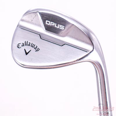 Callaway Opus Brushed Chrome Wedge Pitching Wedge PW 48° 10 Deg Bounce S Grind Dynamic Gold Mid 115 Wedge Steel Wedge Flex Right Handed 35.75in