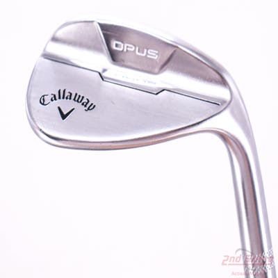 Callaway Opus Brushed Chrome Wedge Gap GW 52° 12 Deg Bounce W Grind Dynamic Gold Mid 115 Wedge Steel Wedge Flex Right Handed 35.5in