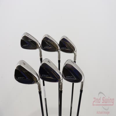 TaylorMade Stealth Iron Set 7-PW AW SW Fujikura Ventus Red 6 Graphite Regular Right Handed 37.5in