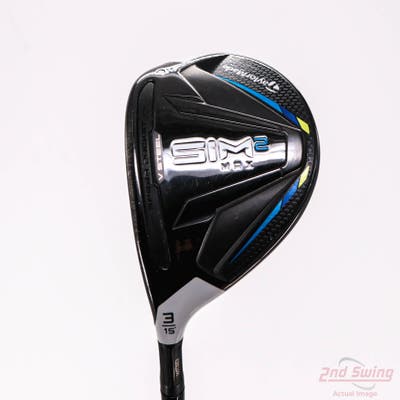 TaylorMade SIM2 MAX Fairway Wood 3 Wood 3W 15° Fujikura Ventus Blue 5 Graphite Regular Left Handed 43.5in