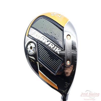 Callaway Mavrik Fairway Wood 3 Wood 3W 15° UST Mamiya Helium Black 5 Graphite Senior Right Handed 44.0in