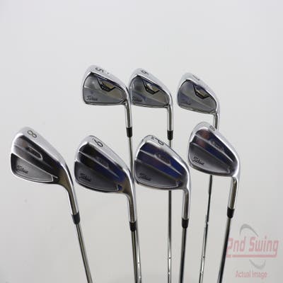 Titleist 2023 T200 Iron Set 5-PW AW Dynamic Gold Tour Issue S400 Steel Stiff Right Handed 38.25in