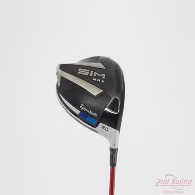 TaylorMade SIM MAX Driver 12° Fujikura Ventus Red 5 Graphite Senior Right Handed 45.75in