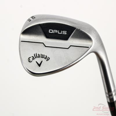 Callaway Opus Brushed Chrome Wedge Lob LW 60° 10 Deg Bounce S Grind Dynamic Gold Mid 115 Wedge Steel Wedge Flex Right Handed 35.0in