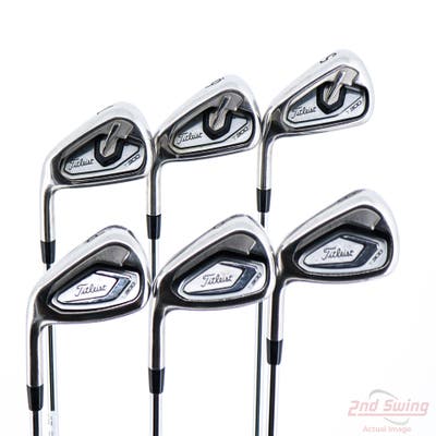 Titleist T300 Iron Set 5-PW True Temper AMT Red R300 Steel Regular Left Handed 39.25in