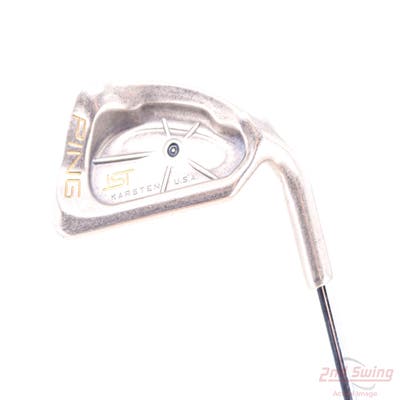 Ping ISI Nickel Single Iron 8 Iron Ping JZ Steel Stiff Right Handed Black Dot 37.0in