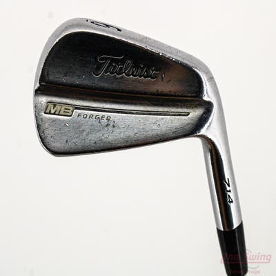 Titleist 714 MB Single Iron 6 Iron True Temper Dynamic Gold S300 Steel Stiff Right Handed 37.75in