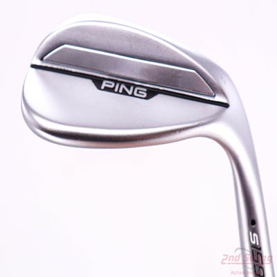 Ping s159 Chrome Wedge Lob LW 60° 8 Deg Bounce B Grind Ping Z-Z115 Steel Wedge Flex Right Handed Black Dot 35.25in