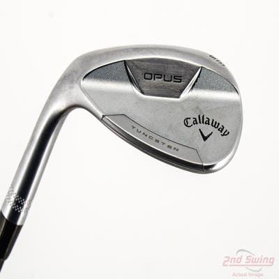 Mint Callaway Opus Platinum Chrome Wedge Lob LW 60° 10 Deg Bounce S Grind Dynamic Gold Mid 115 Gunmetal Steel Wedge Flex Left Handed 35.0in