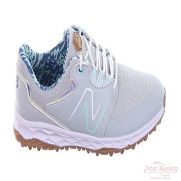 New Womens Golf Shoe New Balance Fresh Foam LinksSL Medium 7 Grey/White/Blue MSRP $90 NBGW4006GR