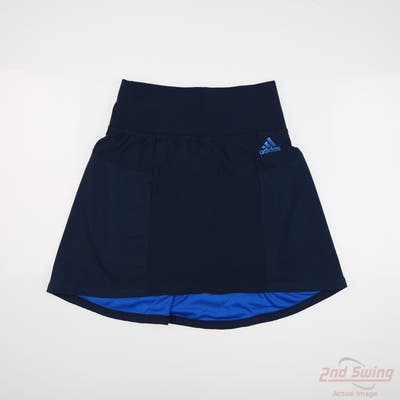 New Womens Adidas Skort X-Small XS Blue MSRP $80