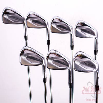 Titleist CNCPT-02 Iron Set 4-PW FST KBS Tour 120 Steel Stiff Right Handed -1 Degrees Flat 38.75in