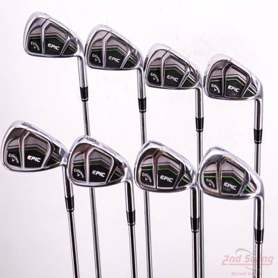 Callaway Epic Iron Set 4-PW GW Project X LZ 95 5.5 Steel Regular Right Handed 38.5in