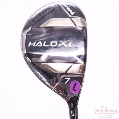 Mint Cleveland HALO XL Fairway Wood 7 Wood 7W 21° Aldila Ascent Blue 40 Graphite Ladies Right Handed 41.5in