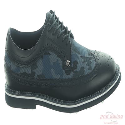 New Mens Golf Shoe G-Fore Gallivanter 9 Black/Blue MSRP $185 G4MS21EF10 TWLT