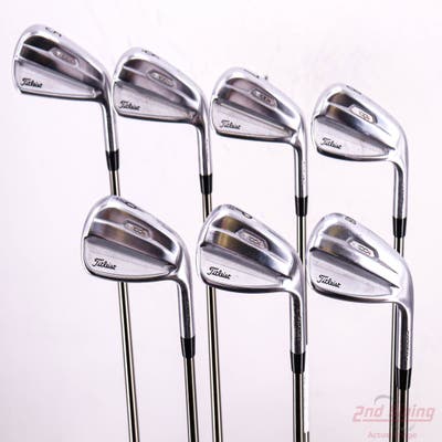 Titleist 2021 T100S Iron Set 5-PW GW UST Mamiya Recoil 110 F4 Graphite Stiff Right Handed 38.5in