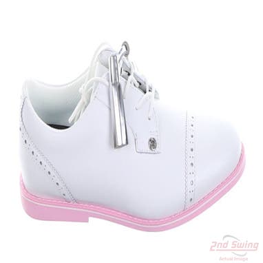 New Womens Golf Shoe G-Fore Gallivanter 6.5 White/Pink MSRP $225 G4LF22EF04