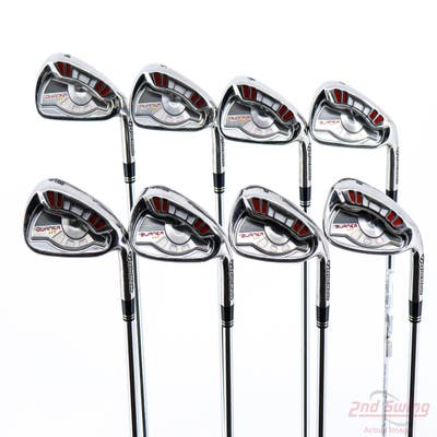 TaylorMade Burner HT Iron Set 4-PW AW Stock Steel Shaft Steel Regular Right Handed 39.0in