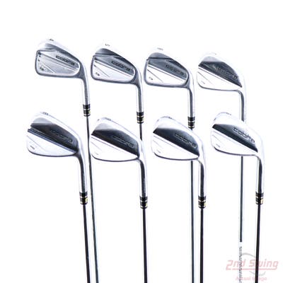 Cobra 2023 KING Forged CB/MB Iron Set 4-PW AW True Temper Dynamic Gold 120 Steel Stiff Right Handed -1/4"