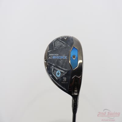 Mint Callaway Paradym Ai Smoke Max D Fairway Wood 3 Wood 3W 15° Project X Cypher 2.0 50 Graphite Regular Right Handed 43.25in