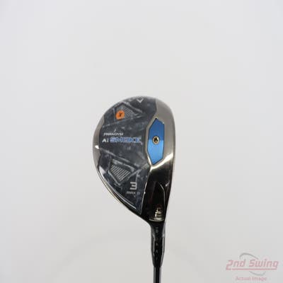 Callaway Paradym Ai Smoke Max D Fairway Wood 3 Wood 3W 15° Project X Denali Black 70 Graphite X-Stiff Right Handed 43.25in