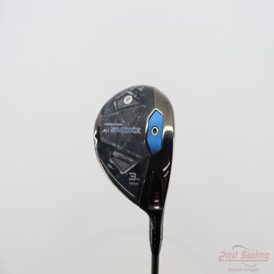 Mint Callaway Paradym Ai Smoke Max Fairway Wood 3 Wood HL 16.5° MCA Tensei AV-XLINK Blue 65 Graphite Stiff Right Handed 43.25in