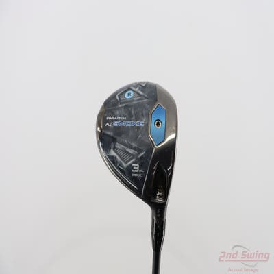 Callaway Paradym Ai Smoke Max Fairway Wood 3 Wood HL 16.5° Project X Cypher 2.0 50 Graphite Regular Right Handed 43.25in