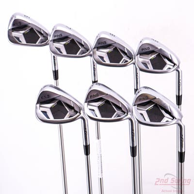 Ping G430 Iron Set 6-PW GW SW ALTA Quick 45 Graphite Senior Right Handed Black Dot 38.0in