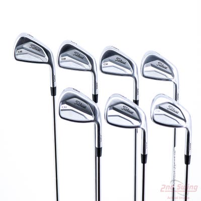 Mint Titleist 620 CB Iron Set 4-PW Dynamic Gold Mid 115 Steel X-Stiff Right Handed STD