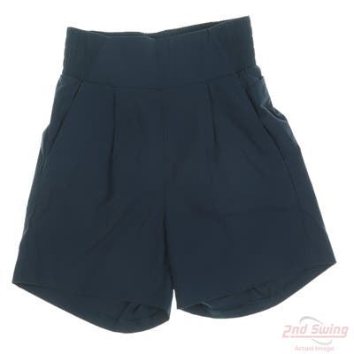 New Womens Adidas Shorts X-Small XS Navy Blue MSRP $75