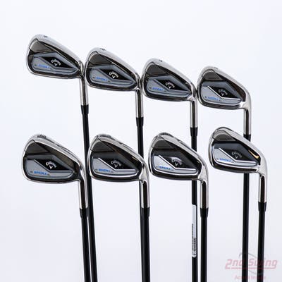 Callaway Paradym Ai Smoke HL Iron Set 5-PW AW GW Project X Cypher 2.0 60 Graphite Regular Right Handed 39.0in