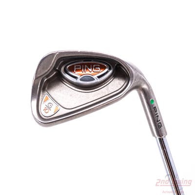 Ping G10 Single Iron 6 Iron Ping AWT Steel Regular Right Handed Green Dot 38.25in