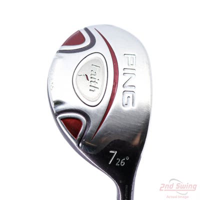 Ping Faith Fairway Wood 7 Wood 7W 26° Ping ULT 200 Ladies Graphite Ladies Right Handed 41.25in