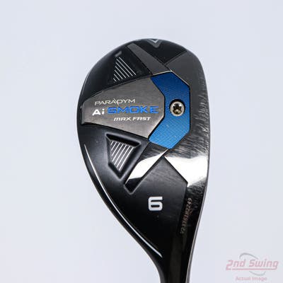 Callaway Paradym Ai Smoke Max Fast Hybrid 6 Hybrid 27° Mitsubishi Eldio White 40 Graphite Ladies Right Handed 38.0in