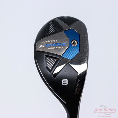 Callaway Paradym Ai Smoke Max Fast Hybrid 8 Hybrid 33° Mitsubishi Eldio White 40 Graphite Ladies Right Handed 36.5in