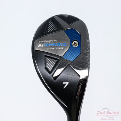 Callaway Paradym Ai Smoke Max Fast Hybrid 7 Hybrid 30° Mitsubishi Eldio White 40 Graphite Ladies Right Handed 37.25in