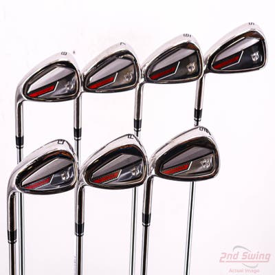 Wilson Staff Dynapwr Iron Set 5-PW GW FST KBS Max Ultralite Steel Regular Left Handed STD