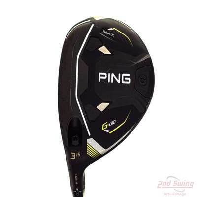 Ping G430 MAX Fairway Wood 3 Wood 3W 15° PX HZRDUS Smoke Red RDX 70 Graphite Stiff Left Handed 43.0in