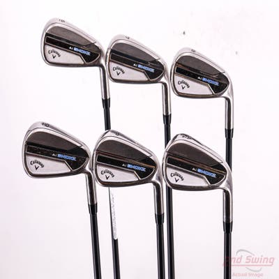 Callaway Paradym Ai Smoke Iron Set 6-PW GW Project X Cypher 2.0 60 Graphite Regular Right Handed STD