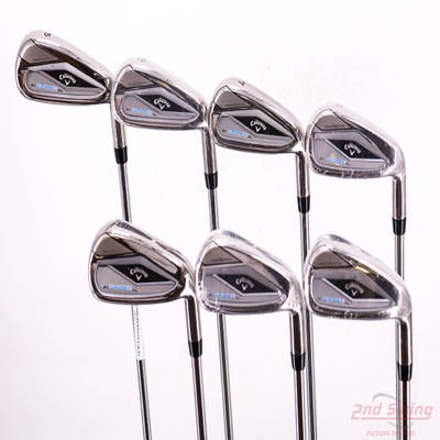 Callaway Paradym Ai Smoke HL Iron Set 5-PW GW True Temper Elevate MPH 85 Steel Regular Right Handed +1/2"