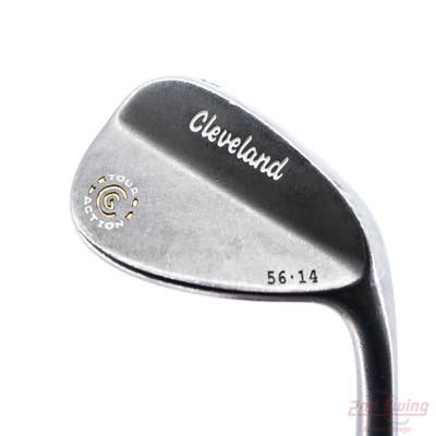 Cleveland 588 RTX Custom Raw Wedge Sand SW 56° 14 Deg Bounce Cleveland Traction Wedge Steel Wedge Flex Right Handed 35.5in