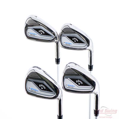 Callaway Paradym Ai Smoke Max Fast Iron Set 7-PW Mitsubishi Eldio 40 Graphite Ladies Right Handed -1"