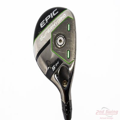 Callaway EPIC Super Hybrid 5 Hybrid 24° Aerotech SteelFiber fc65 Graphite Senior Right Handed 39.5in