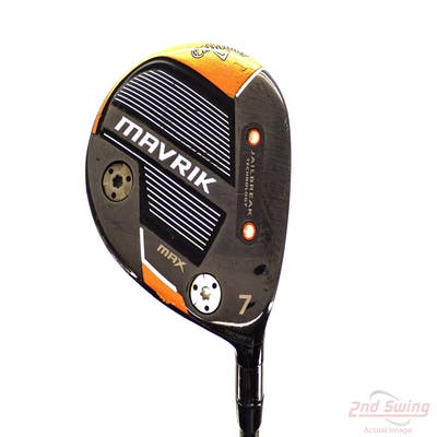 Callaway Mavrik Max Fairway Wood 7 Wood 7W UST Mamiya Helium Black 5 Graphite Senior Right Handed 42.0in