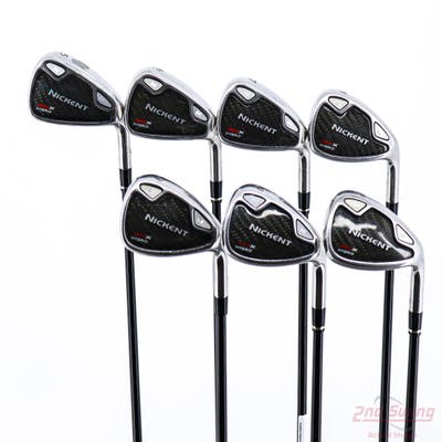 Nickent 3DX Hybrid Iron Set 5-PW AW SR 2 Speedrated Graphite Regular Right Handed +1/2"