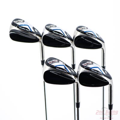 Mint Tour Edge Hot Launch E522 Ironwood Iron Set 6-PW FST KBS Max 80 Steel Regular Right Handed STD