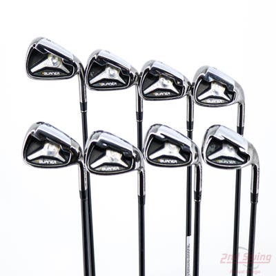 TaylorMade 2009 Burner Iron Set 5-PW AW SW TM Reax Superfast 65 Graphite Regular Right Handed +3/4"