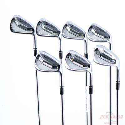 TaylorMade P770 Iron Set 5-PW AW FST KBS Tour FLT Steel X-Stiff Right Handed +1/2"